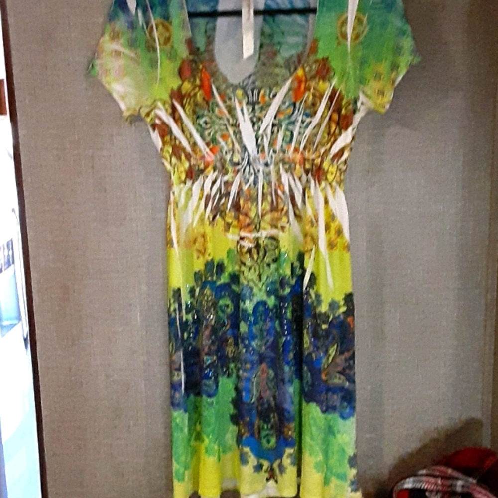 Gently used ChrinaLove Multicolored Sparkled Dress - Picture 5 of 8